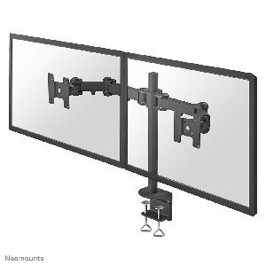Neomounts by Newstar monitor desk mount - Clamp - 8 kg - 25.4 cm (10") - 68.6 cm (27") - 100 x 100 mm - Black